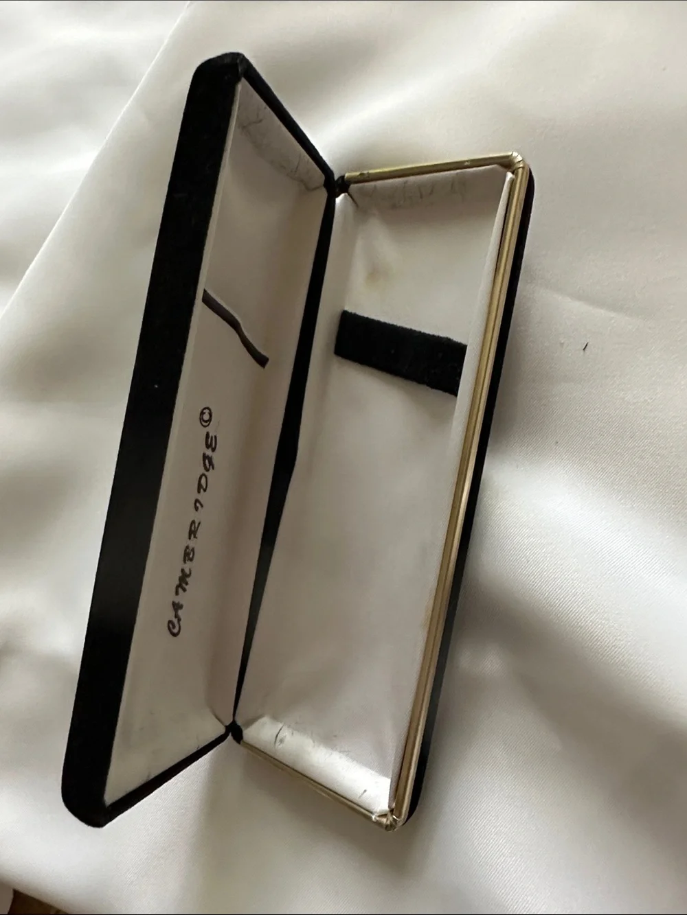 2 vintage Cross Pens and 1 Pencil with Case, Stainless Steel Ballpoint Pens